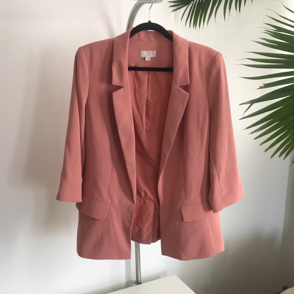 Dusty Pink Loft Blazer